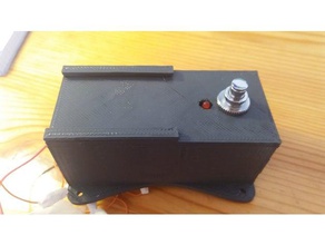electronic bell case outdoor & garden doorbell electronics 3d print model - Mito3D