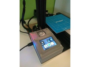 creality ender-2 custom box cover 3d printer parts ender 2 3d print model - Mito3D