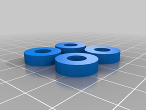 spacer 15mm 3d printer parts washer 3d print model - Mito3D