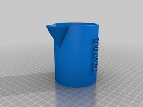 suikerspin vul bakje candyfloss fill cup containers container sugar 3d print model - Mito3D