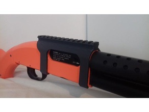 m58 de airsoft picatinny monta deporte y al aire libre accesorios adjunto la escopeta arma 3d print model - Mito3D