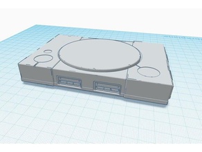 playstation classic mini pstv case 3d printing 3d print model - Mito3D