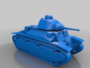 renault d2 vehicles 3d print model - Mito3D