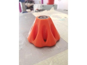 spool-Halter 6 mm 3d Drucker Zubehör filament-Spule filament spool holder spoolholder 3d print model - Mito3D