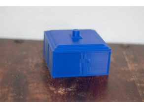 tardis inspiré coaster boîte de l'organisation la dr 3d print model - Mito3D