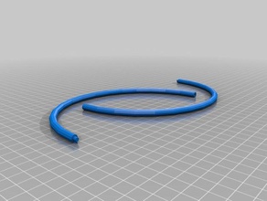 meine individuelle split-Kreis torus 3d-Druck-tests kundengebundene 3d print model - Mito3D