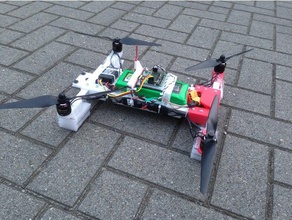 quadricoptère jk gro r c véhicules drone quadrocopter 3d print model - Mito3D