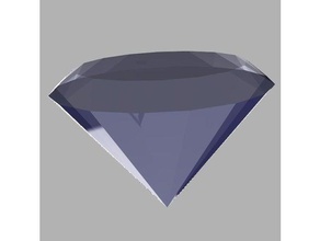 diamante jóias 3d print model - Mito3D