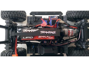 traxxas trx-4 große Batterie gedrückt halten r c Fahrzeuge Batterie-Halter trx4 3d print model - Mito3D