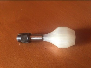 corto hexagonal tornillo de la palanca herramientas mano destornillador mango 3d print model - Mito3D