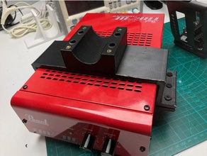 pearl taht thumper amp bağlayın müzik amplifikatör monte edin dirsek kıç tekmeleyici edrum edrums elektronik davul inci 3d print model - Mito3D