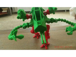 mech screw model robots 3d print model - Mito3D