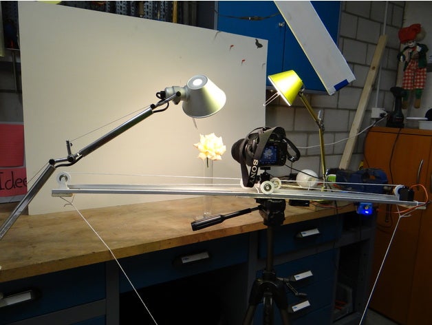 kamera-kamera slider-slider diy kamera slider kamera-kaymak 3D print model - Mito3D