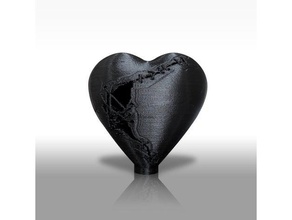 stitched heart sculptures broken fixed love sadness stitch 3d print model - Mito3D