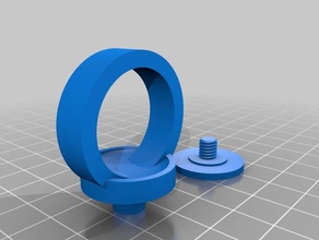 spinner ring bearing cap toy & game accessories 608 bearings caps fidget fidgets 3d print model - Mito3D