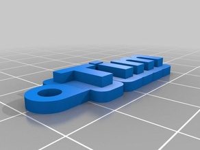 tim i portachiavi su misura 3d print model - Mito3D