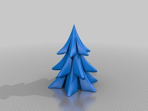 christmas tree sculptures xmas xmass decoration 3d print model - Mito3D
