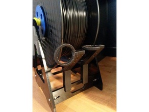 filament guide stock spool holder anet a8 3d printer accessories 3d print model - Mito3D