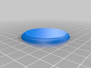 Miniatur-base 25mm Spiele kundengebundene 3d print model - Mito3D
