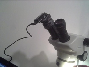 md 80 microtelecamera microscopio oculare adattatore la fotocamera 3d print model - Mito3D