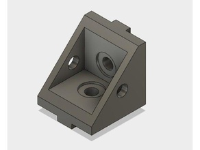 best 3030 corners single dual 3d printer parts 3d print model - Mito3D