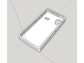 capa samsung gt s5830i telefone celular s gt-s5830 3d print model - Mito3D