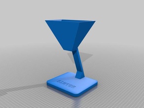 embudo moliendas La impresión en 3d 3d print model - Mito3D