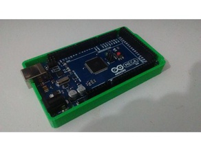 caso arduino mega eletrônica atmega2560 pára-choques 3d print model - Mito3D