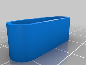 blind bottom cap replacement parts 3d print model - Mito3D