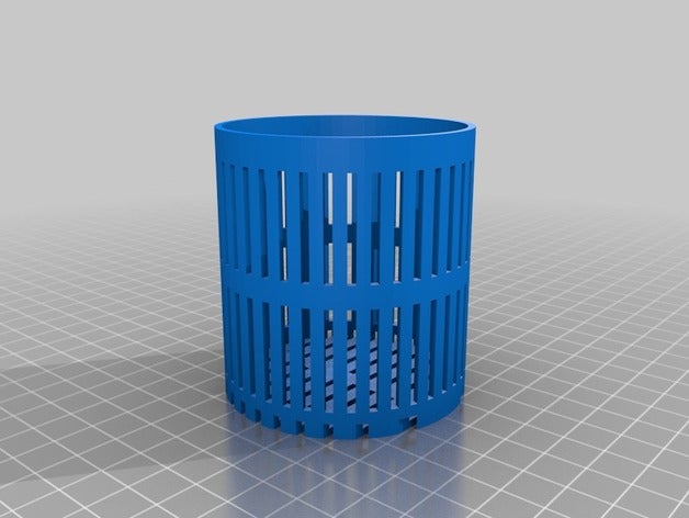 pot hydro extérieur et jardin personnalisé 3D print model - Mito3D