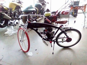 bicicleta motorizada partes juguetes mecánicos 3d print model - Mito3D
