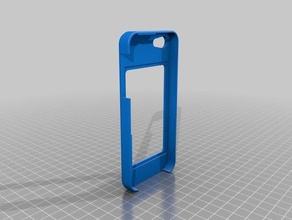 iphone5 iphone5s cartão de caso gadgets iphone5case iphone5se o iphone 5 keycard 3d print model - Mito3D