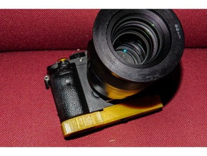 sony a7 extended grip de la cámara el agarre a7r 3d print model - Mito3D
