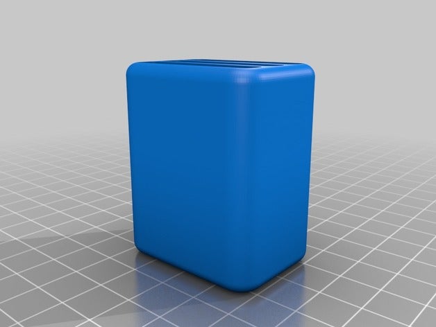el contorno de la cámara baterías repuesto titular soporte batería contour plus contorno+ vholdr 3D print model - Mito3D