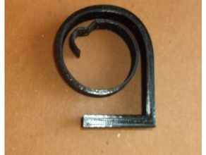 soldadura de hierro la médula titular-superior electrónica abrazadera herramienta 3d print model - Mito3D