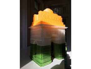 india gate Gebäude & Strukturen 3d print model - Mito3D