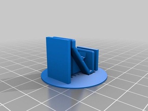 cube 3 wiper holster remix 3d printer parts 3d print model - Mito3D