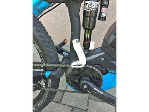 chain guide - high direct mount 32 zahn sport & im freien Fahrrad chain-guide bergab ebike haibike mountainbike 3d print model - Mito3D