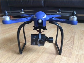 bugs 3 drone walkera cardán mod r c vehículos errores 3d print model - Mito3D