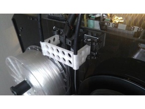 wanhao duplicator 4x filament alignment bracket 3d printer accessories 3d print model - Mito3D
