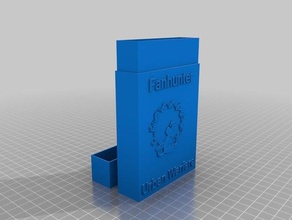 fanhunter urban warfare card box games customized 3d print model - Mito3D