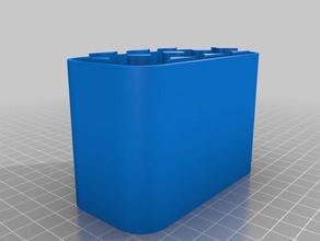 8bottom containers customized 3d print model - Mito3D