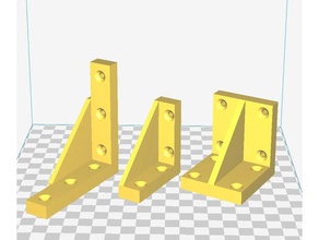 generische Klammern diy Halterung mount rack Regal 3d print model - Mito3D