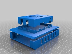 orange pi lite nas case electronics box enclosure 3d print model - Mito3D