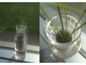 papiro vaso all'aperto e giardino scrivania giardinaggio verde ikea ikeahack hack interno indoor la pianta fioriera semina piante piantare in vasi per impianto di irrigazione il l'irrigazione 3d print model - Mito3D