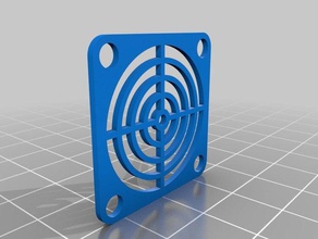 30mm monoprice select mini fan guard remake 3d printer parts 3d print model - Mito3D
