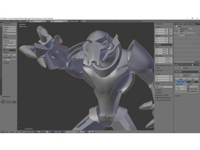general grievous heykeller disney star wars video oyunu 3d print model - Mito3D