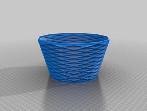my customized simple bowl kitchen & dining 3d print model - Mito3D