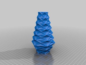edgy vaso arredamento krisp3d sharp a spirale il 3d print model - Mito3D
