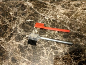 piccolo pettine sopracciglio accessori pennello spazzola del le sopracciglia 3d print model - Mito3D
